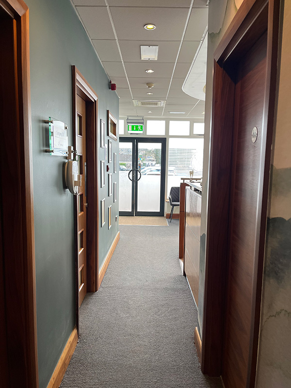 Entrance Hallway at Corabbey Anti-Wrinkle Clinic